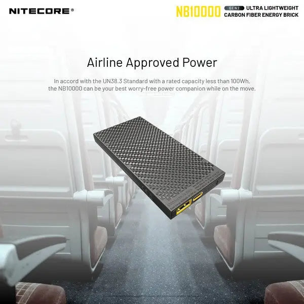 Powerbank Nitecore NB10000 GEN2 – 10 000mAh  NYCTALOPE  