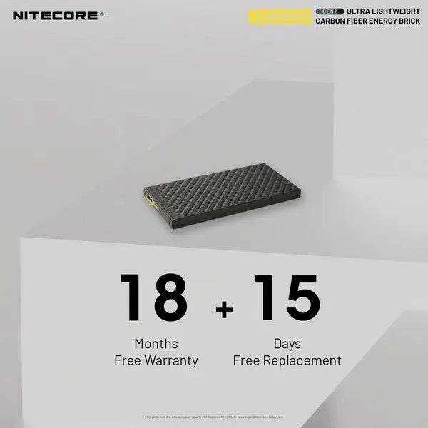 Powerbank Nitecore NB10000 GEN2 – 10 000mAh  NYCTALOPE  