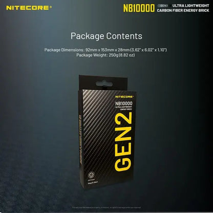 Powerbank Nitecore NB10000 GEN2 – 10 000mAh  NYCTALOPE  