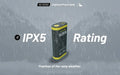 Powerbank Nitecore NC10000 – 10 000mAh - 50 Lumens  NYCTALOPE  
