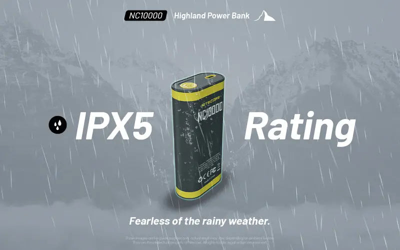 Powerbank Nitecore NC10000 – 10 000mAh - 50 Lumens  NYCTALOPE  