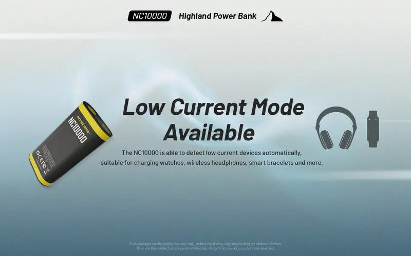 Powerbank Nitecore NC10000 – 10 000mAh - 50 Lumens  NYCTALOPE  