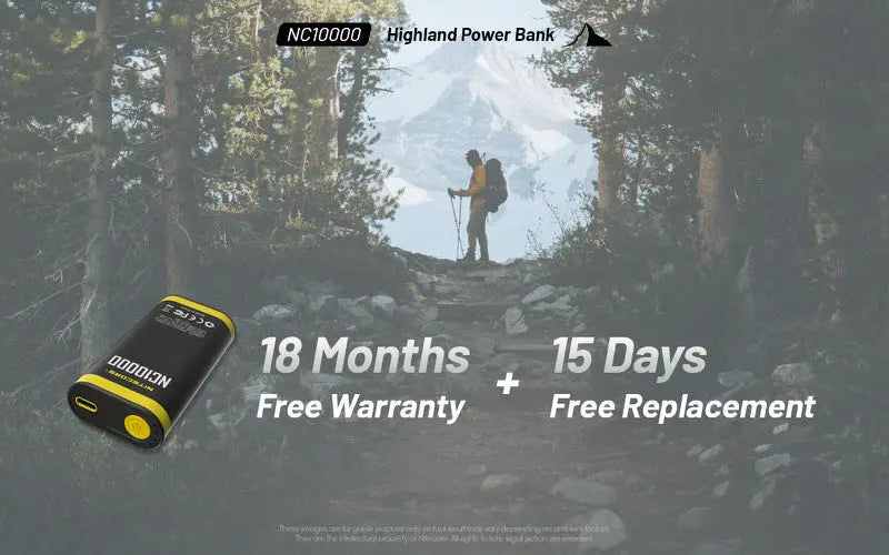 Powerbank Nitecore NC10000 – 10 000mAh - 50 Lumens  NYCTALOPE  