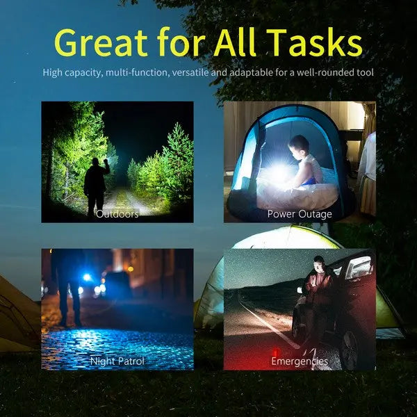 Projecteur de recherche Klarus RS10 – 800 Lumens – Rechargeable USB  NYCTALOPE  