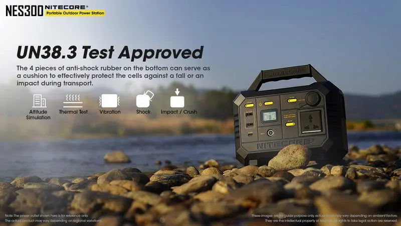 Station d'alimentation portable Batterie Nitecore NES300 - 86400mAh  NYCTALOPE  