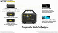 Station d'alimentation portable Batterie Nitecore NES300 - 86400mAh  NYCTALOPE  
