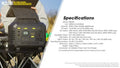 Station d'alimentation portable Batterie Nitecore NES300 - 86400mAh  NYCTALOPE  