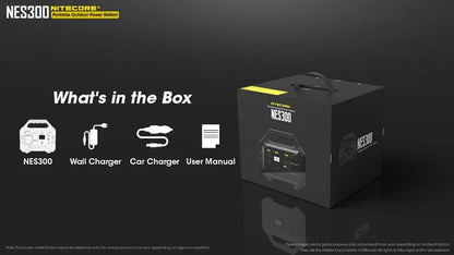 Station d'alimentation portable Batterie Nitecore NES300 - 86400mAh  NYCTALOPE  