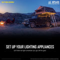 Station d'alimentation portable Batterie Nitecore NPS400 - 117000mAh  NYCTALOPE  