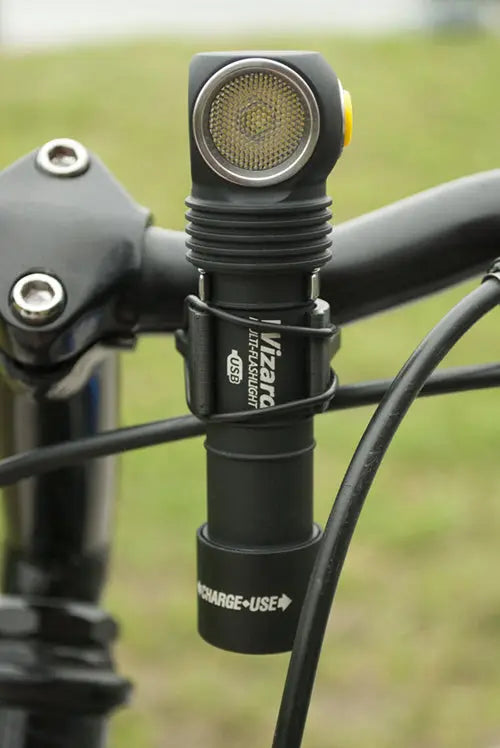 Support de lampe Armytek ABM01 guidon Vélo et VTT - NYCTALOPE