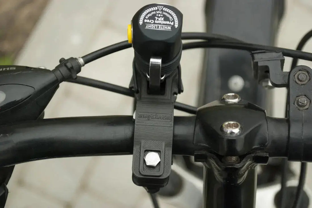 Support de lampe Armytek ABM01 guidon Vélo et VTT - NYCTALOPE