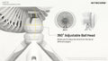 Ventilateur portable multifonction Nitecore NEF10 - Ventilateur, lampe et powerbank  NYCTALOPE  